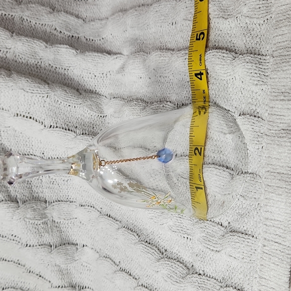 🕸Vintage Avon Floral Crystal Decorative Bell - Picture 9 of 10